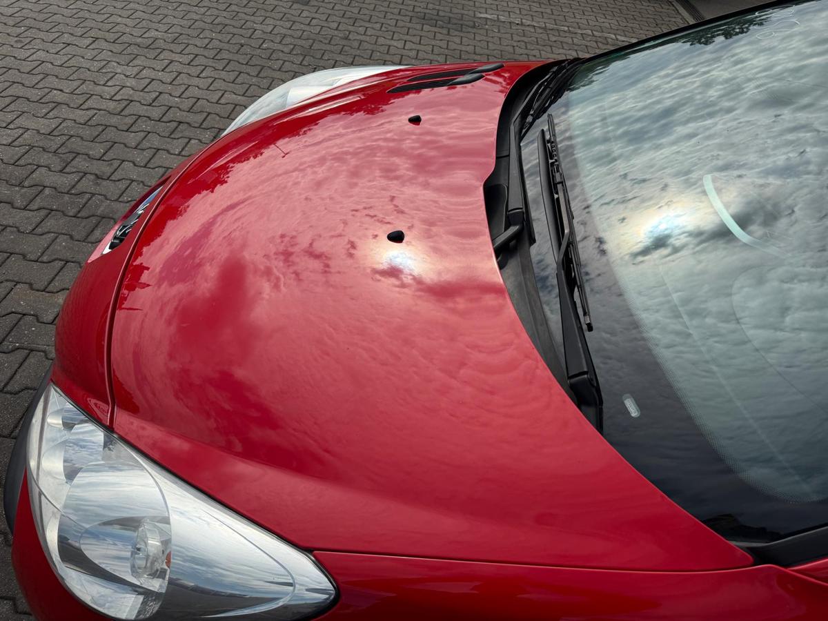Peugeot 206+ original Motorhaube KKN Rot Aden BJ11